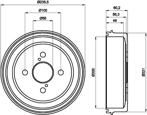 Tambour de frein