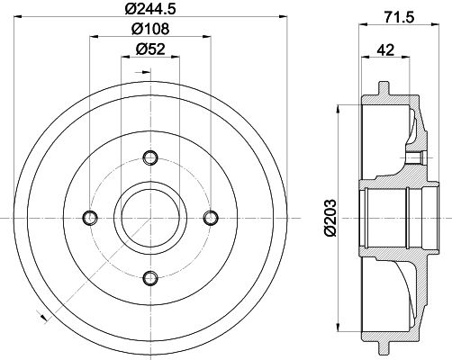 Tambour de frein