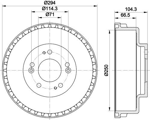 Tambour de frein