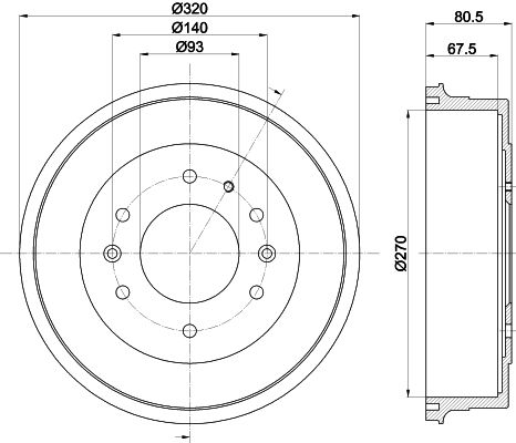 Tambour de frein