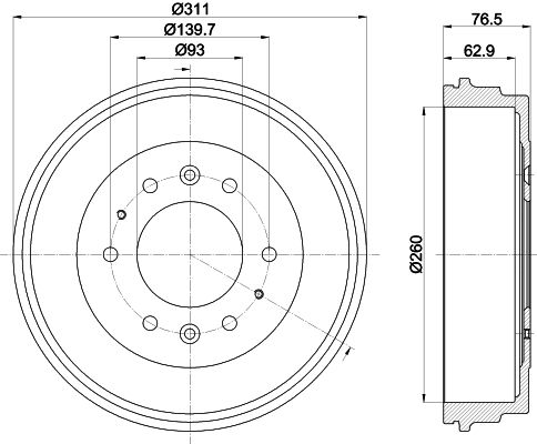 Tambour de frein