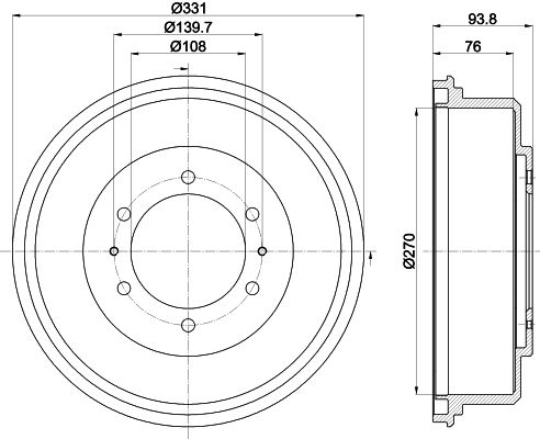 Tambour de frein