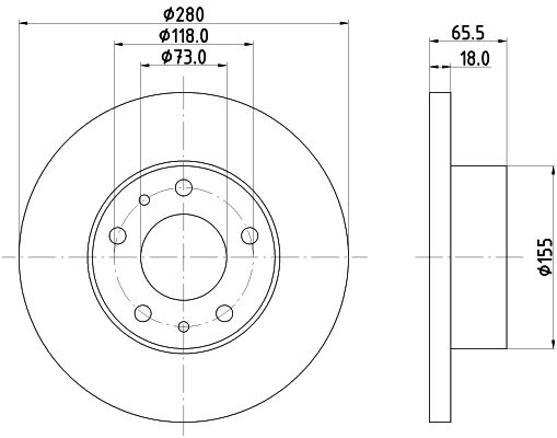 Disque de frein PRO