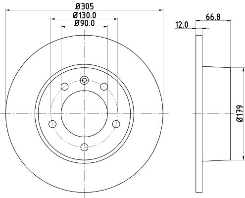 Disque de frein PRO