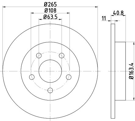 Disque de frein PRO