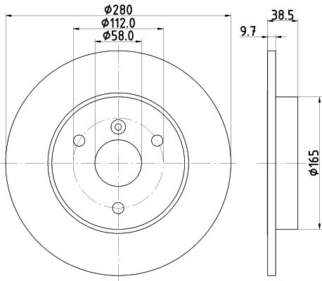 Disque de frein PRO