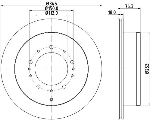 Disque de frein PRO