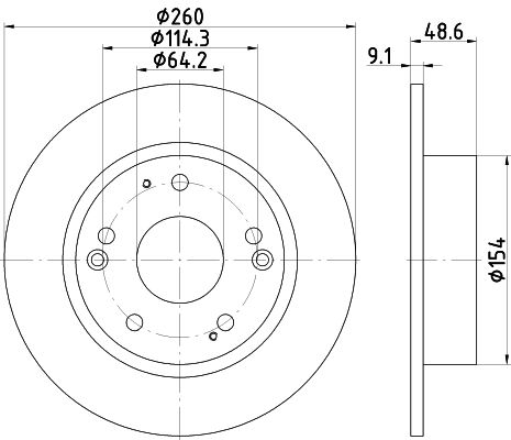 Disque de frein PRO