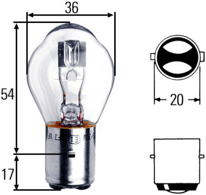 Ampoule, projecteur principal