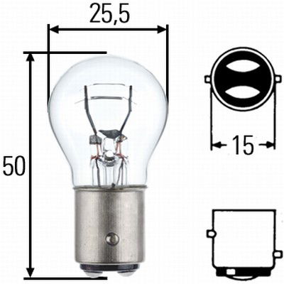 Ampoule, éclaireur de coffre à bagages