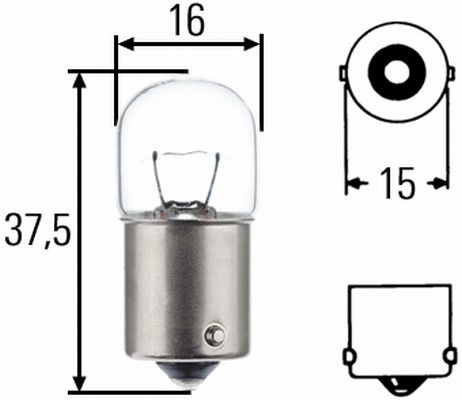 Ampoule, éclaireur de coffre à bagages