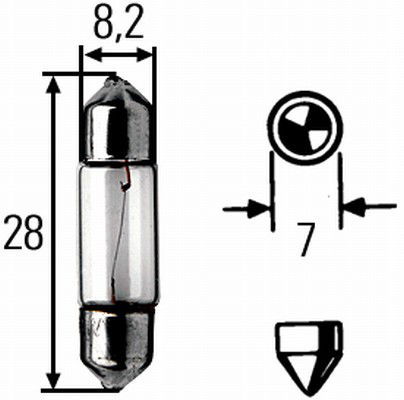 Ampoule, feu clignotant