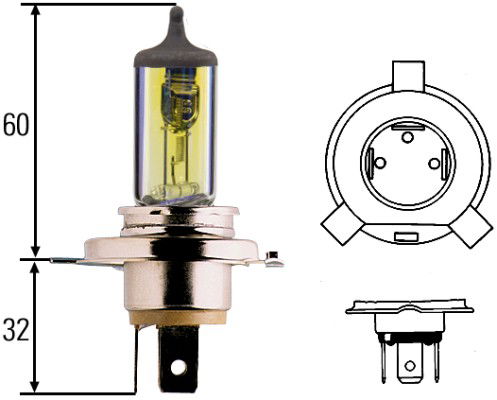 Ampoule, projecteur principal