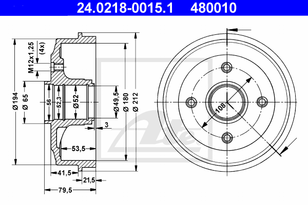 Tambour de frein