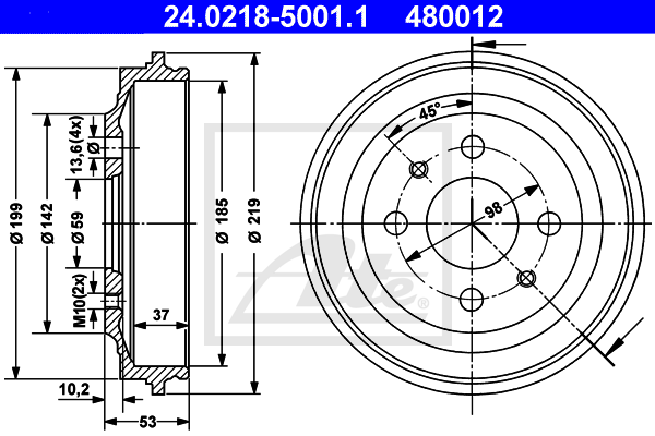 Tambour de frein