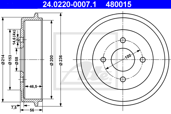 Tambour de frein