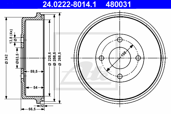 Tambour de frein