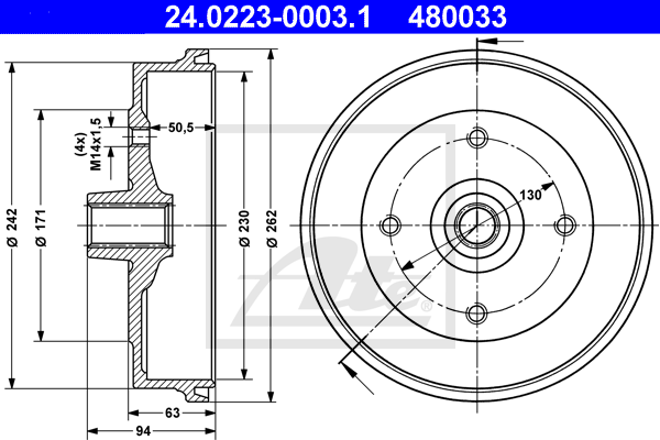 Tambour de frein