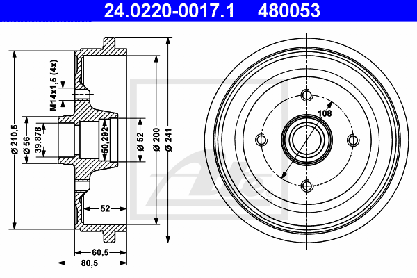 Tambour de frein