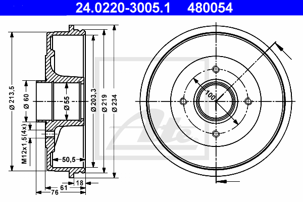 Tambour de frein