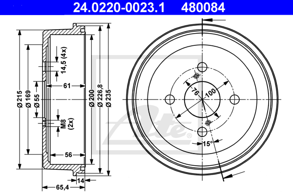 Tambour de frein