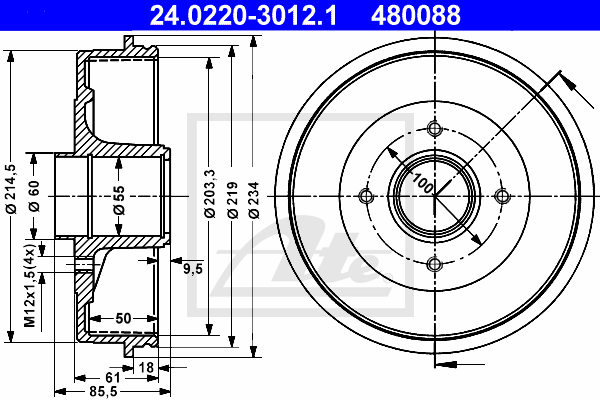 Tambour de frein