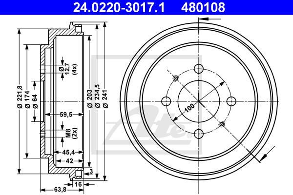 Tambour de frein