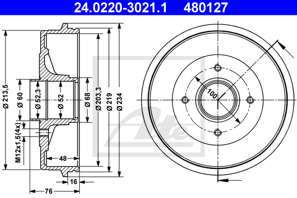 Tambour de frein