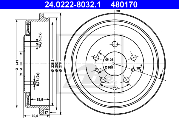 Tambour de frein