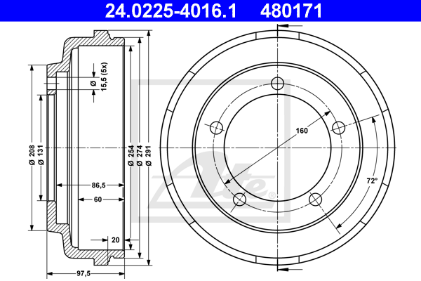 Tambour de frein