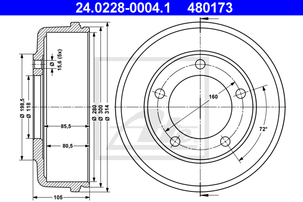 Tambour de frein