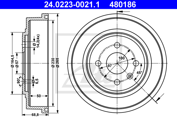 Tambour de frein