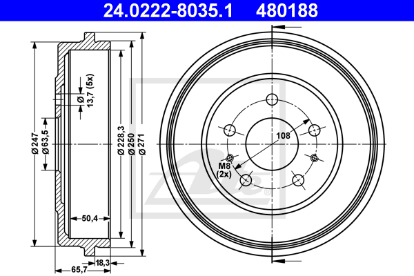 Tambour de frein