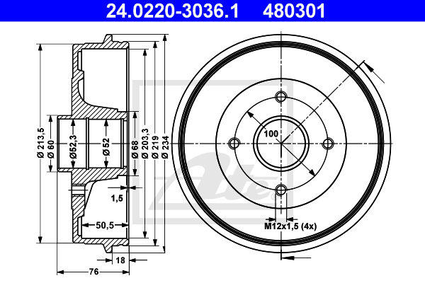 Tambour de frein