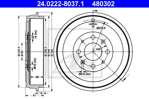 Tambour de frein