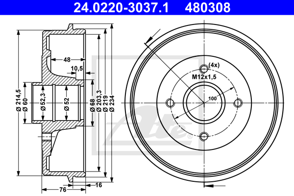 Tambour de frein