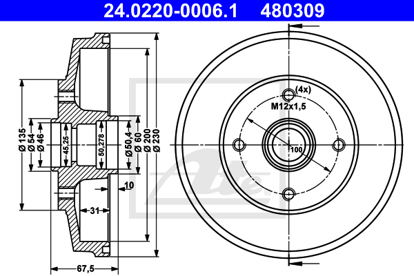 Tambour de frein