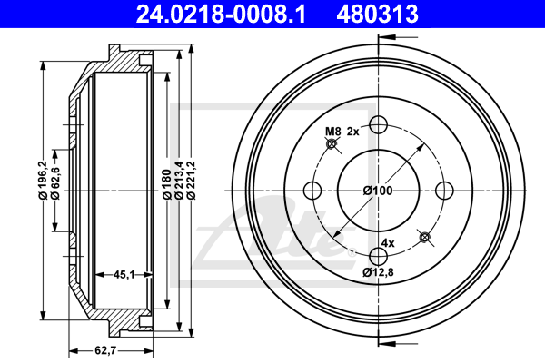 Tambour de frein