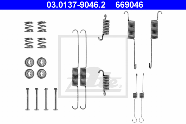 Kit d'accessoires, mâchoire de frein