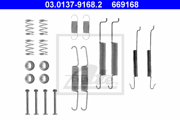 Kit d'accessoires, mâchoire de frein