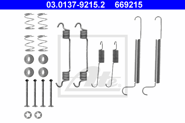 Kit d'accessoires, mâchoire de frein