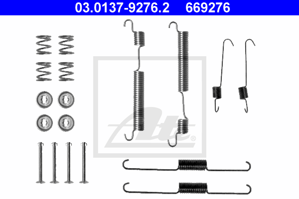 Kit d'accessoires, mâchoire de frein