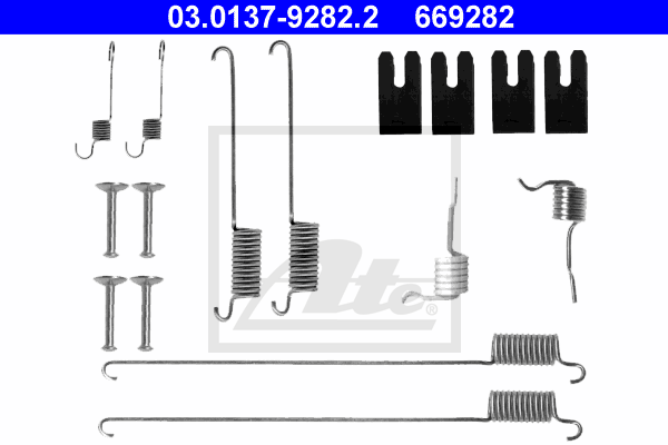 Kit d'accessoires, mâchoire de frein