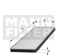 Filtre, air de l'habitacle