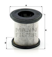 Filtre, ventilation du carter-moteur