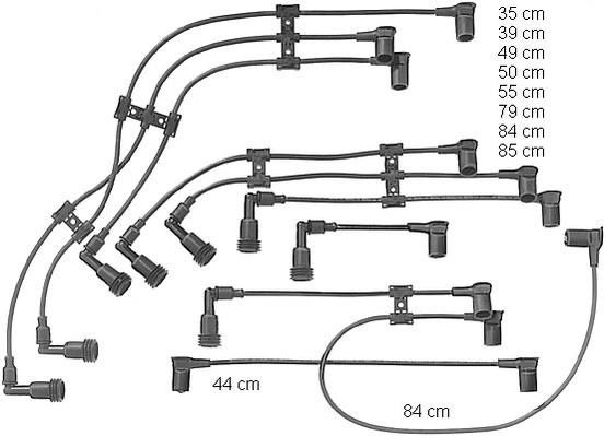 Kit de câbles d'allumage