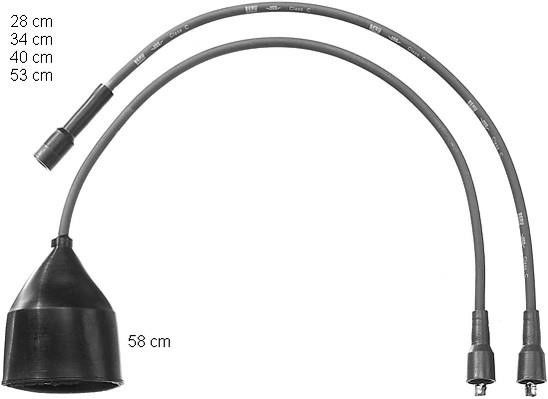 Kit de câbles d'allumage