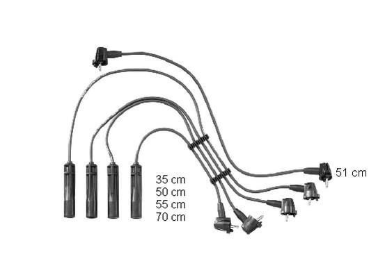 Kit de câbles d'allumage