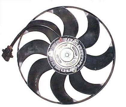 Ventilateur, refroidissement du moteur