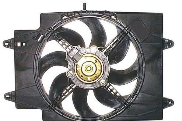 Ventilateur, refroidissement du moteur